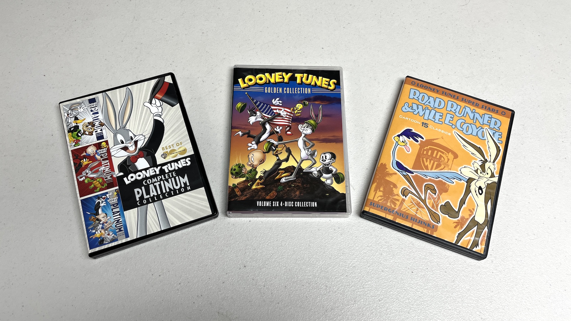Exploring My First Three Looney Tunes DVDs
